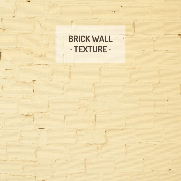 Yellow brick wall texture