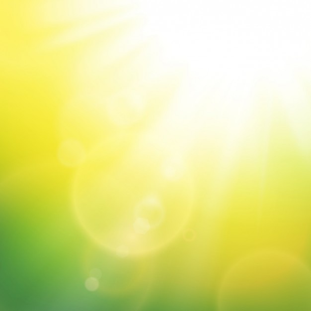 Yellow and green background with sparkle | Free Vector