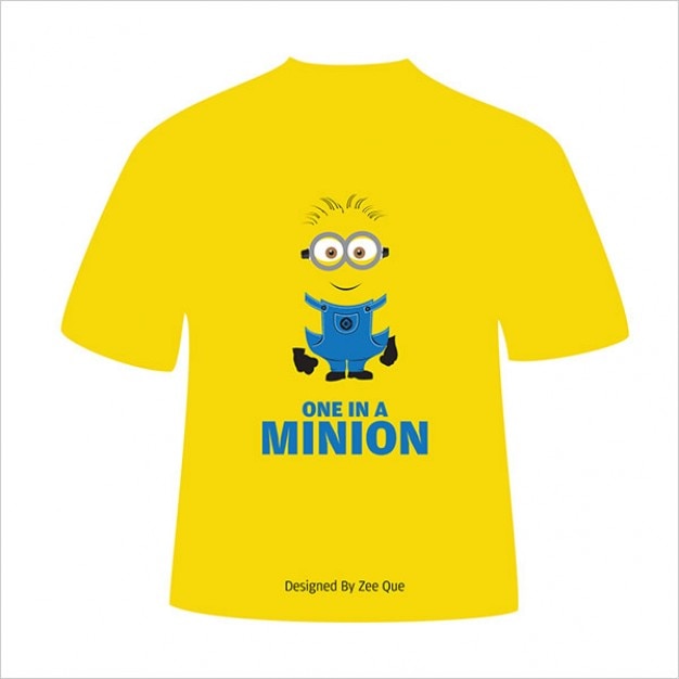 Download Yellow T-shirt design vector Vector | Free Download