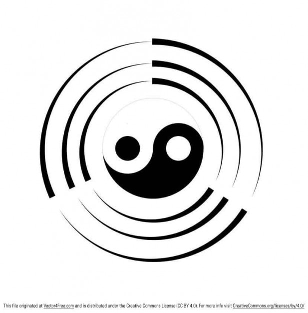 Ying Yang vector logo Vector | Free Download