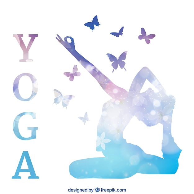 Yoga background