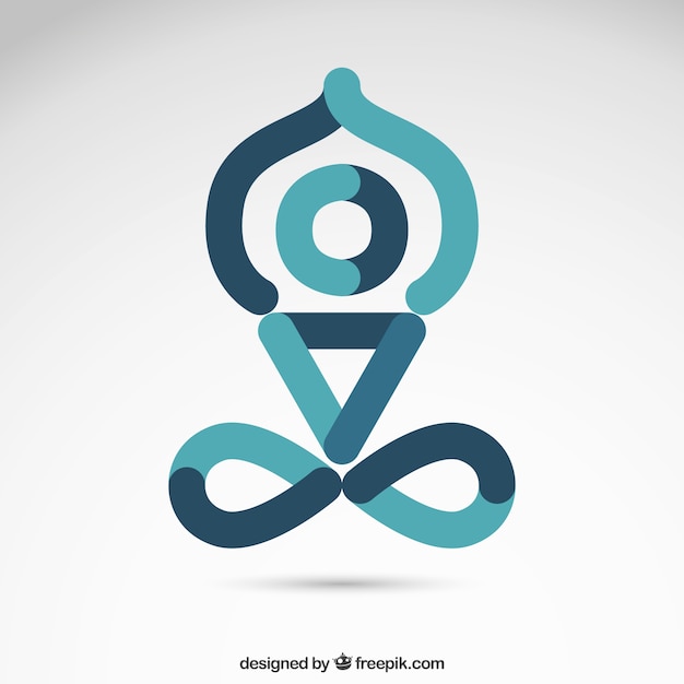 Download Graphic Yoga Logo Vector PSD - Free PSD Mockup Templates