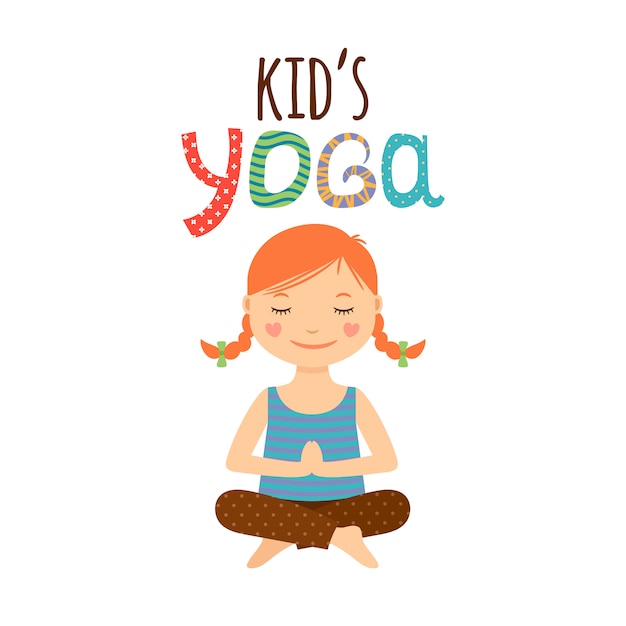 Download Free Yoga Kids Logo Design With Girl Premium Vector Use our free logo maker to create a logo and build your brand. Put your logo on business cards, promotional products, or your website for brand visibility.