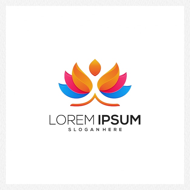 Download Free Yoga Logo Lotus Company Simple Premium Vector Use our free logo maker to create a logo and build your brand. Put your logo on business cards, promotional products, or your website for brand visibility.