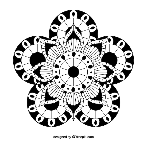 Download Yoga Mandala Background Vector | Premium Download