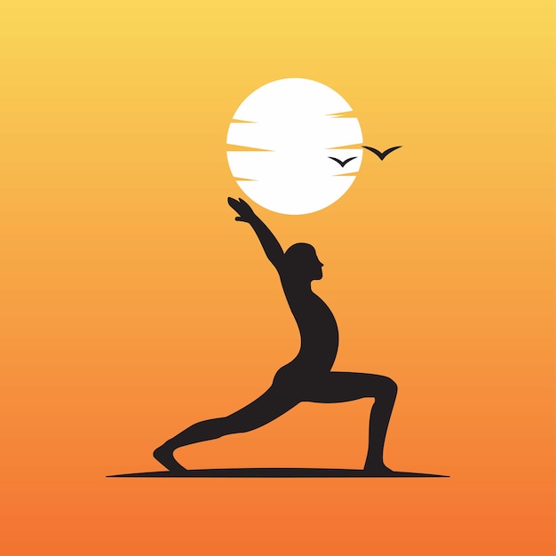 premium-vector-yoga-pose-logo-on-sunset-outline-silhouette