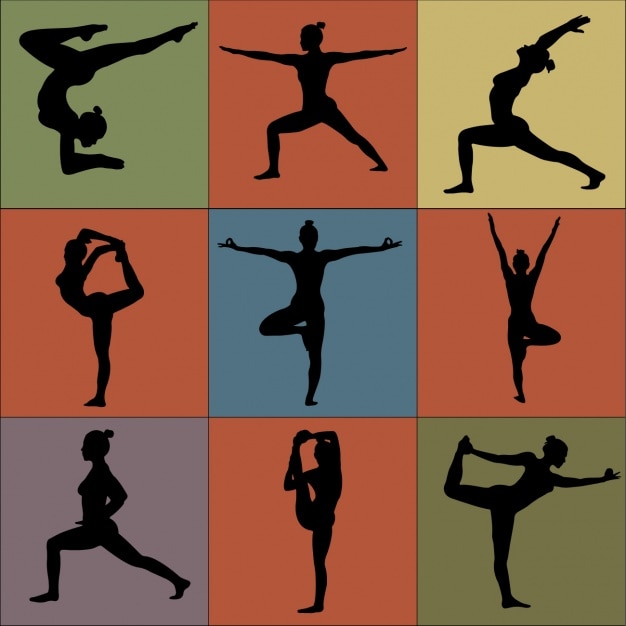 Yoga postures collection