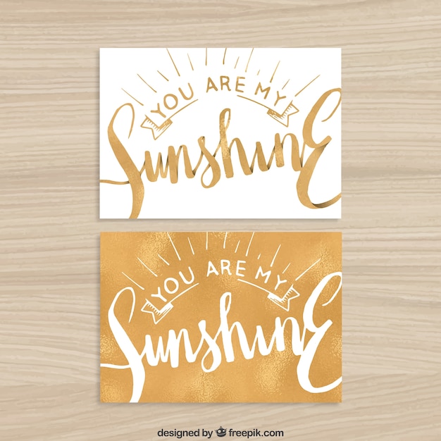 Free downloadable you are my sunshine