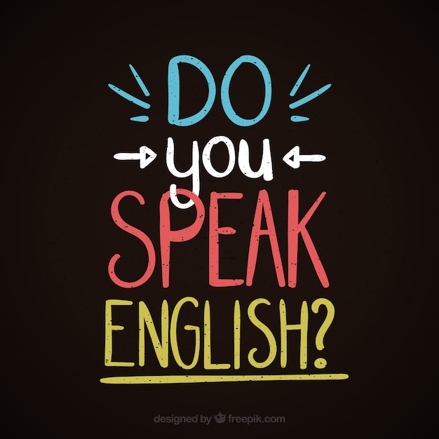 do-you-speak-english-lettering-background-vector-free-download