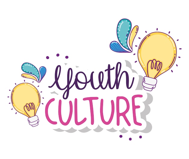 Download Free Youth Culture Cartoons Bulbs And Ideas Premium Vector Use our free logo maker to create a logo and build your brand. Put your logo on business cards, promotional products, or your website for brand visibility.