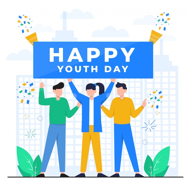 Download Free Youth Day Concept Illustration Premium Vector Use our free logo maker to create a logo and build your brand. Put your logo on business cards, promotional products, or your website for brand visibility.