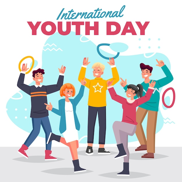 Download Free Youth Day In Flat Design Concept Free Vector Use our free logo maker to create a logo and build your brand. Put your logo on business cards, promotional products, or your website for brand visibility.
