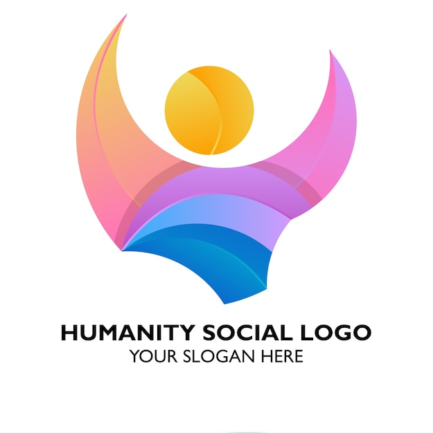 Download Free Youth Organization Logo For Hummanity Or Volunteer Activity Use our free logo maker to create a logo and build your brand. Put your logo on business cards, promotional products, or your website for brand visibility.
