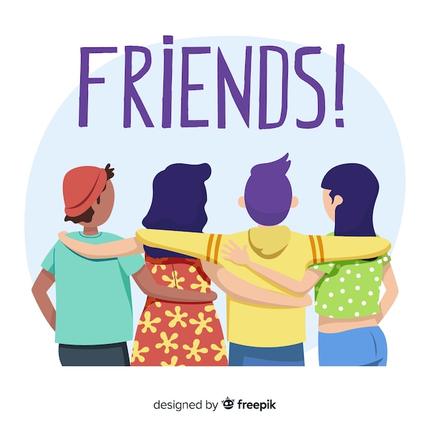 Free Free 110 Vector Friends Svg SVG PNG EPS DXF File