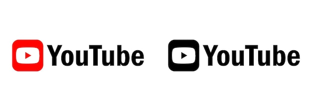 Premium Vector Youtube Logo Youtube Icon Social Media Icons Realistic Youtube App Set Logo Vector Zaporizhzhia Ukraine June 22 21