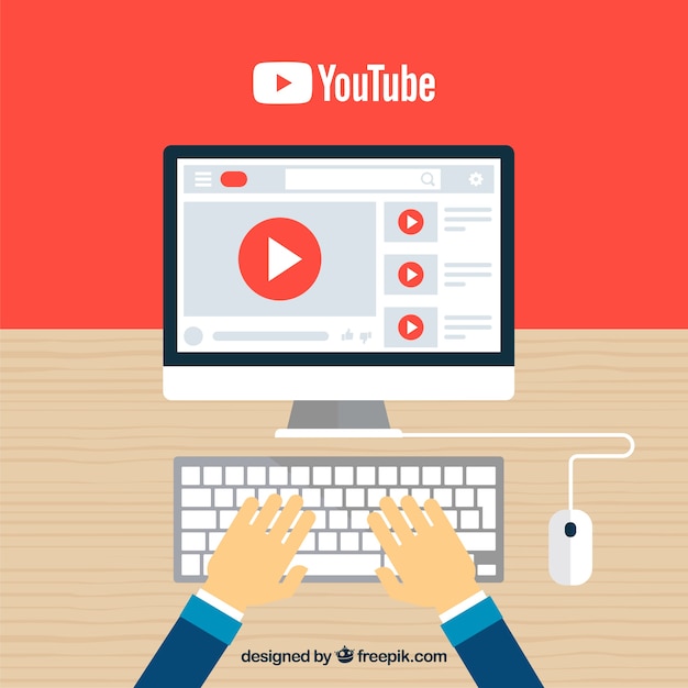 Download Free Youtube Player In Device With Flat Design Free Vector Use our free logo maker to create a logo and build your brand. Put your logo on business cards, promotional products, or your website for brand visibility.