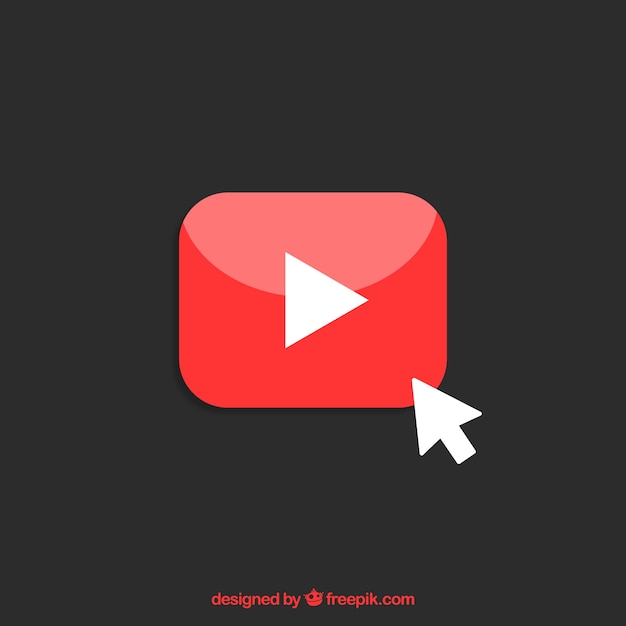Download Free Download Free Youtube Player Icon With Flat Design Vector Freepik Use our free logo maker to create a logo and build your brand. Put your logo on business cards, promotional products, or your website for brand visibility.