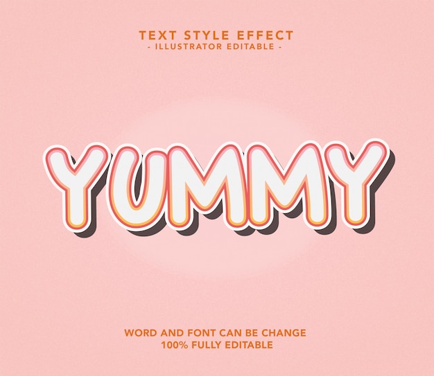 premium-vector-yummy-font