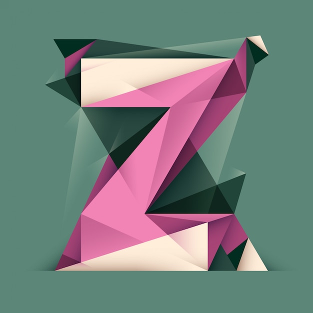 Premium Vector Z letter design