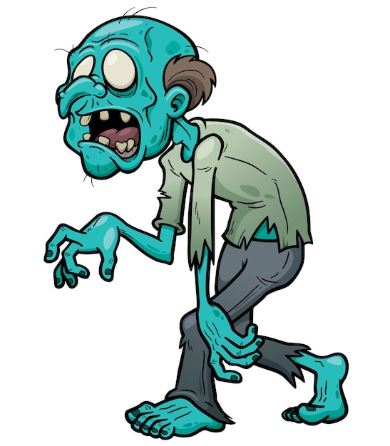 Premium Vector | Zombie cartoon