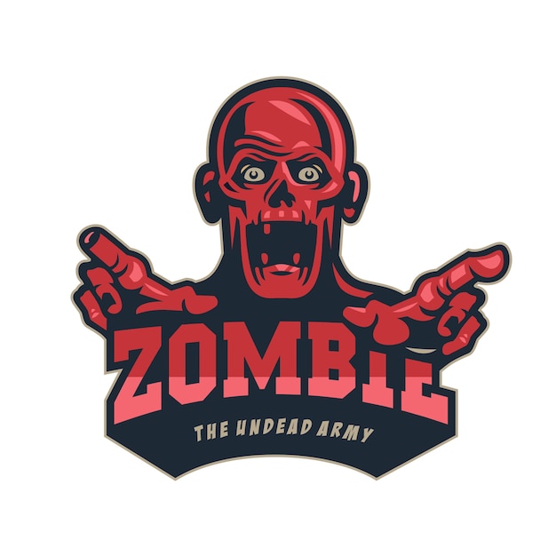 Download Free Zombie Mascot Premium Vector Use our free logo maker to create a logo and build your brand. Put your logo on business cards, promotional products, or your website for brand visibility.