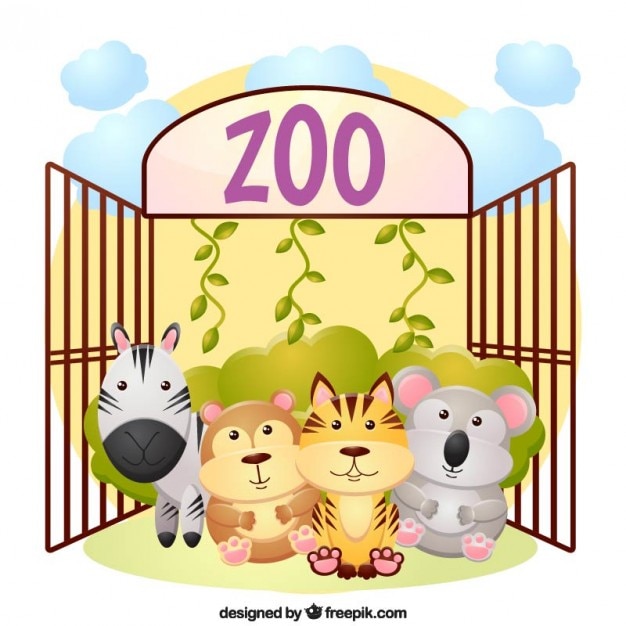 zoo background clipart - photo #21