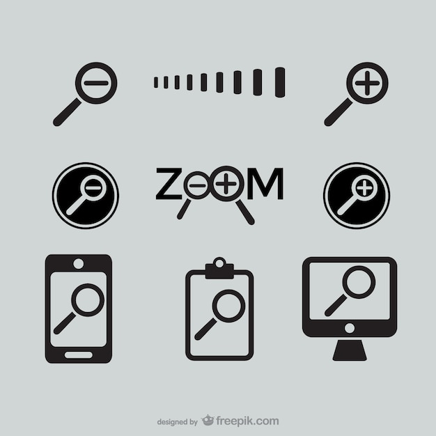 Download Free Zoom Icons Free Vector Use our free logo maker to create a logo and build your brand. Put your logo on business cards, promotional products, or your website for brand visibility.
