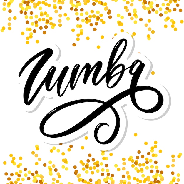 Download Free Zumba Calligraphy Sticker Premium Vector Use our free logo maker to create a logo and build your brand. Put your logo on business cards, promotional products, or your website for brand visibility.