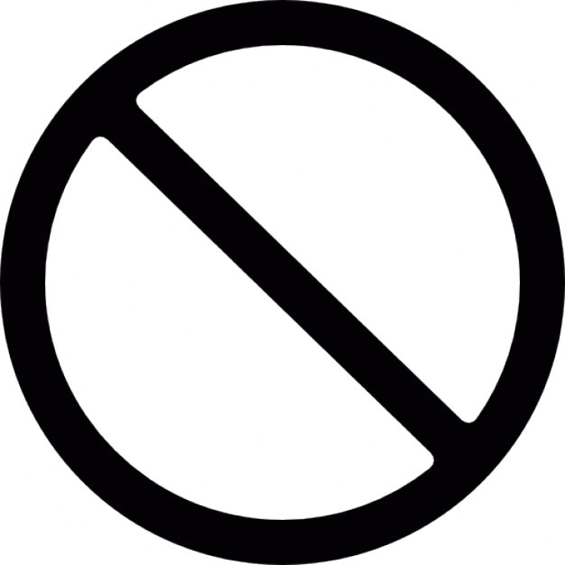 Verbotssymbol | Download der kostenlosen Icons