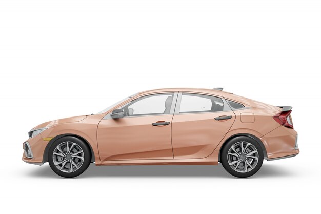 Auto-modell isoliert design Kostenlosen PSD
