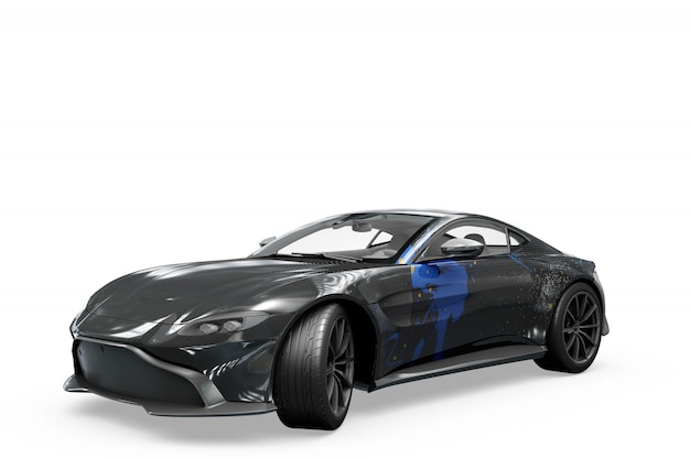 Auto-modell isoliert design Kostenlosen PSD
