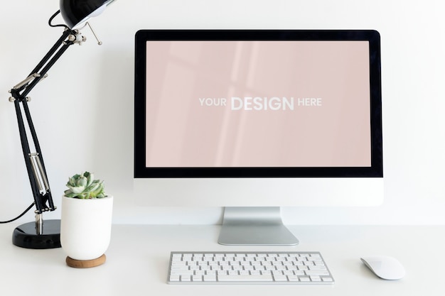 Computer-desktop-bildschirm Premium PSD