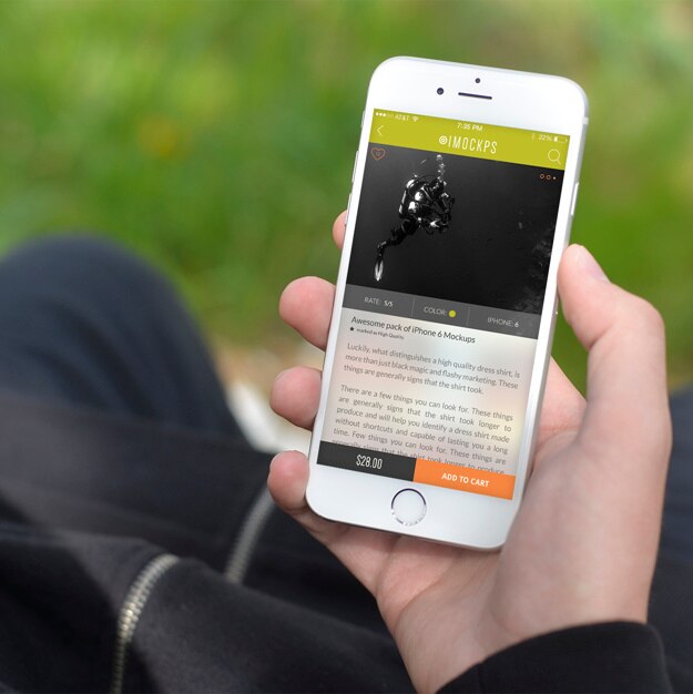 Download Handy-bildschirm mock-up-design | Download der kostenlosen PSD