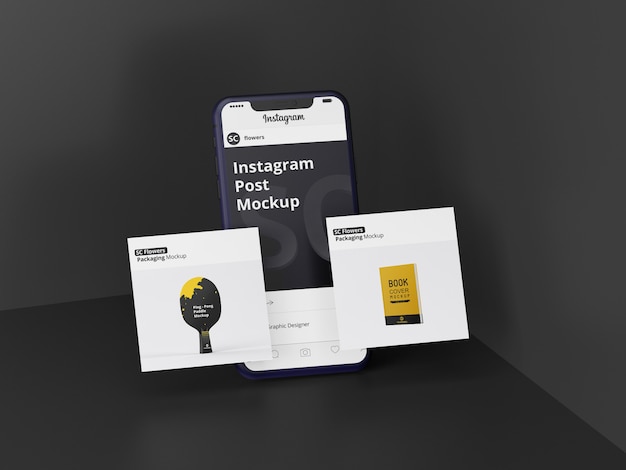 Download Mockup instagram social media post | Premium-PSD-Datei