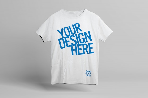 Download T-shirt front design mockup vorlage | Premium-PSD-Datei