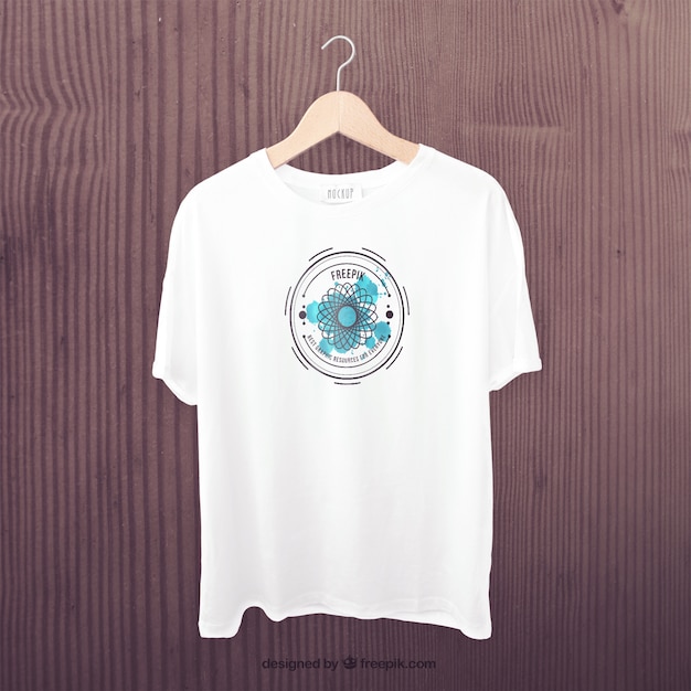 Download Weißes t-shirt front mockup | Download der kostenlosen PSD