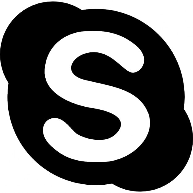 skype logo psd