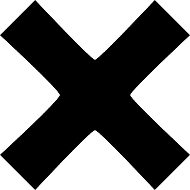 X Symbool Gratis Iconen