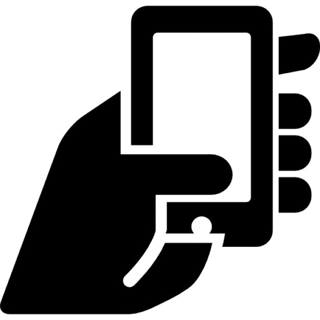 Mão Segurando Um Celular Download Ícones Gratuitos 3274