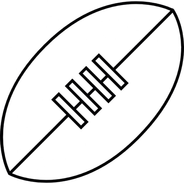 ballon de rugby  ios symbole 7 de l u0026 39 interface