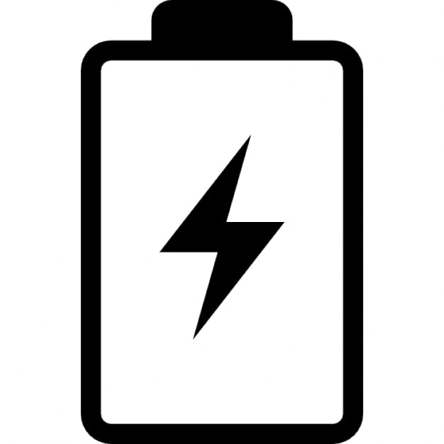  Batterie  avec un symbole en forme T l charger Icons 