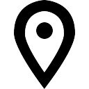 outil de localisation pour cartes Icon gratuit