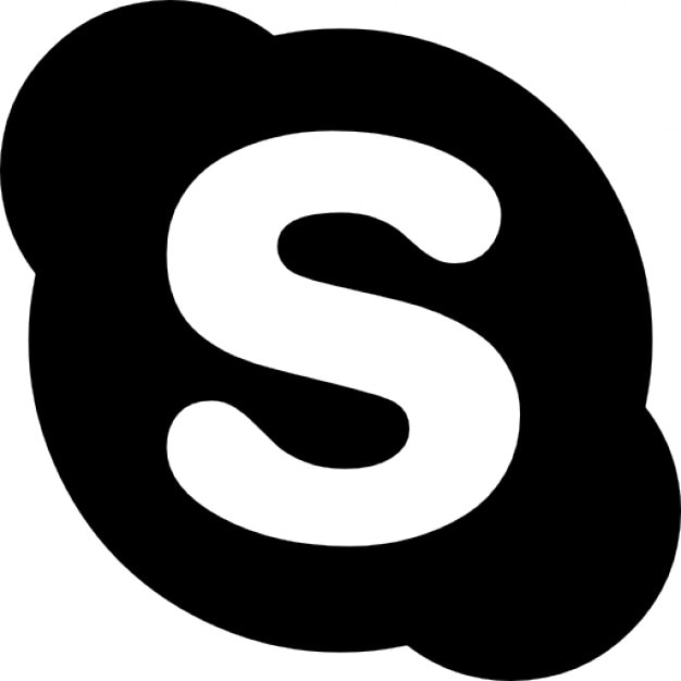 neon skype logo neon skype logo