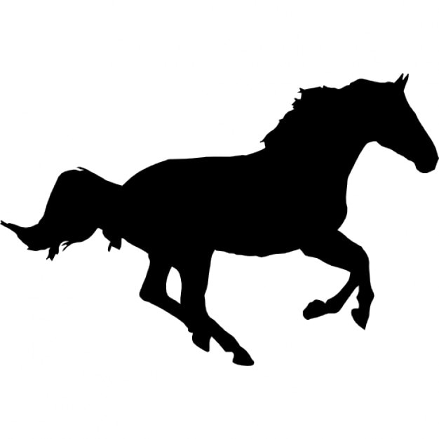 Resultado de imagen para silueta de caballo