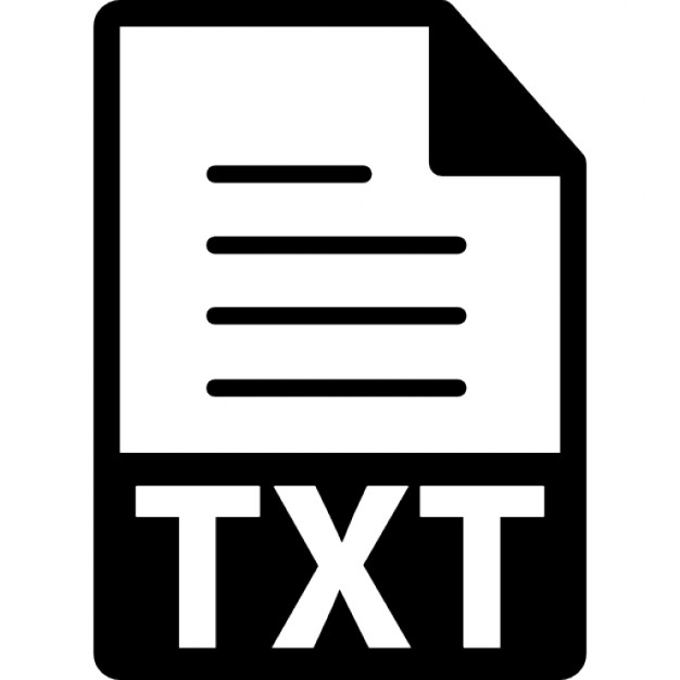 Txt Archivo De Texto Símbolo Extensión Descargar Iconos Gratis 5156