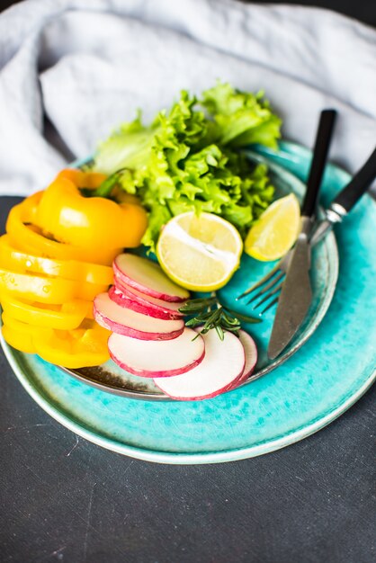 Aliments biologiques sains Photo Premium