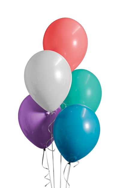  Ballons  Color s Pour Une F te D anniversaire  Photo  Premium