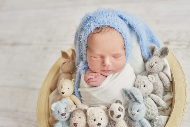 Bebe Nouveau Ne Endormi Concept Sain Et Medical Enfant En Bonne Sante Concept D Hopital Et Maternite Heureuse Bebe Nourrisson Grossesse Et Accouchement Heureux Theme Pour Enfants Articles Pour Bebes Et Enfants Photo