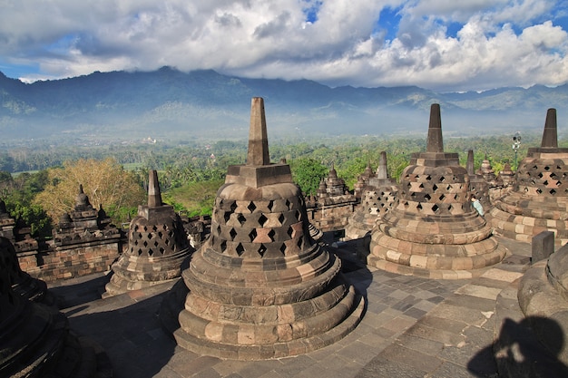  Borobudur  Le Grand Temple  Bouddhiste  D indon sie Photo 