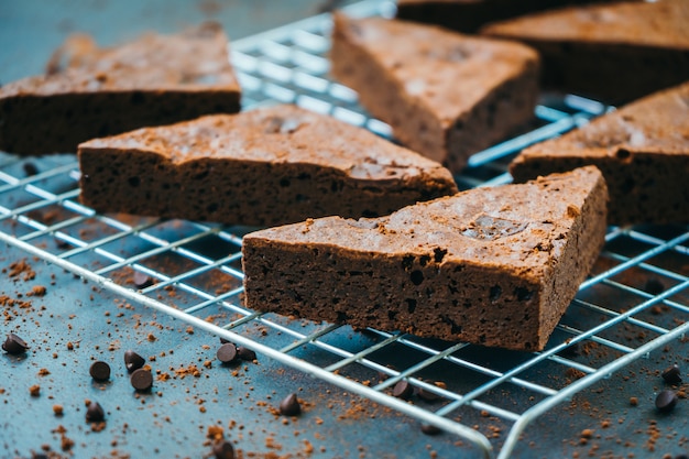 Brownies au chocolat Photo gratuit